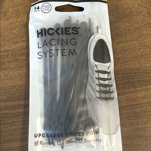 NEW Hickies Lacing System | Shoelace Replacement | Black | Sneakers | Fitness